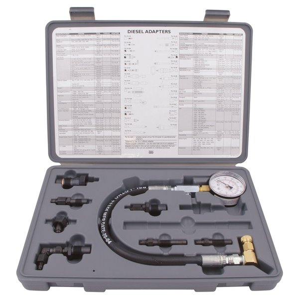 Kastar Hand Tools/A&E Hand Tools/Lang Diesel Compression Test Set KHTU-15-52B